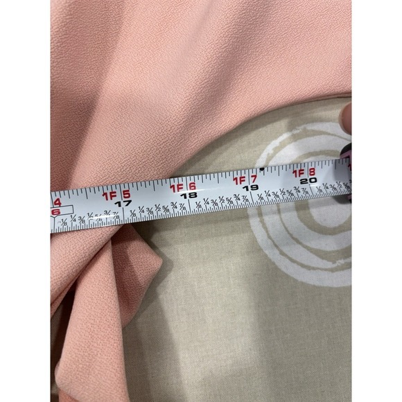 PrettyLittleThing Blush Pink Tie Waist Midi Dress Size 6 NWT Going Out - Picture 9 of 11